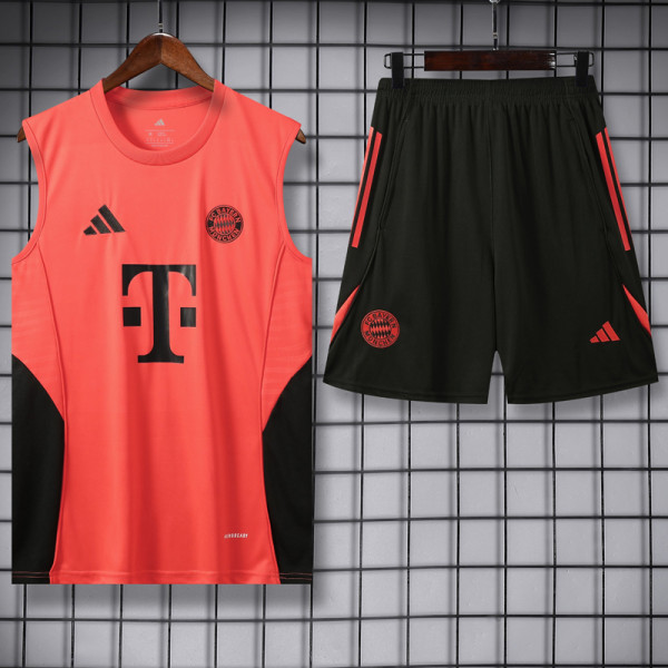 25-26 Bayern Orange Tank top and shorts suit