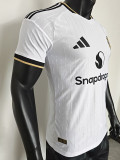 26-27 Man Utd White Player Version Fans Soccer Jersey