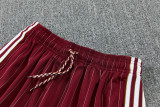 25-26 ARS Brown Red Tank top and shorts suit