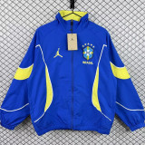 26-27 Brazil Jordan Blue Windbreaker