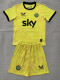 26-27 Ireland Yellow Goalkeeper Kids Soccer Jersey