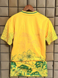 26-27 Brazil Yellow Special Edition Training shirts 花图