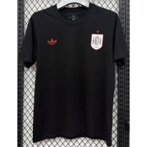 T293 Spain Black High Quality Casual T-Shirt