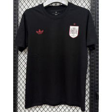 T293 Spain Black High Quality Casual T-Shirt