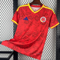 26-27 Colombia Red Goalkeeper Fans Soccer Jersey