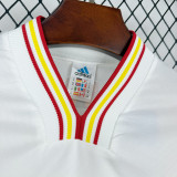 1996 Spain Home Long Sleeve Retro Soccer Jersey (长袖)