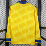 1994 Colombia Home Long Sleeve Retro Soccer Jersey (长袖)