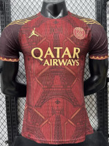 25-26 PSG Brown Special Edition Player Version Training shirts (D)