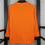 1990 Netherlands Home Long Sleeve Retro Soccer Jersey (长袖)