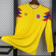 1990 Colombia Home Long Sleeve Retro Soccer Jersey (长袖)