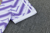 26-27 RMA Purple Short shirts and Long trousers Suit (圆领)
