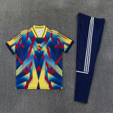 26-27 ARS Yellow Short shirts and Long trousers Suit (圆领)