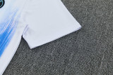 26-27 PSG White Short shirts and Long trousers Suit (圆领)