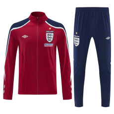 26-27 England Red Windbreaker Suit (风衣套装)