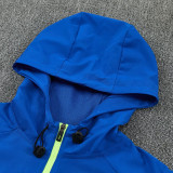 26-27 Marseille Fancy blue Windbreaker Suit (Hoodie)(风衣套装)
