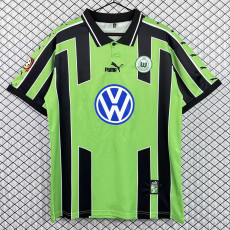 1999-2000 Wolfsburg Away Retro Soccer Jersey