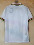 26-27 Ghana White Green Yellow Red Polo Short Sleeve