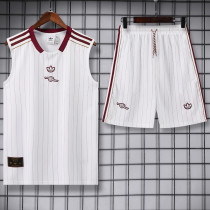 25-26 ARS White Tank top and shorts suit