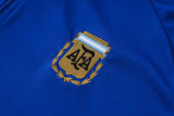 26-27 Argentina Fancy blue Half Pull Tracksuit #B26037(半拉链)