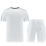 26-27 Newcastle White Training Short Suit
