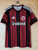 26-27 Frankfurt Red Black Fans Soccer Jersey