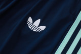 26-27 Germany Light green Half Pull Tracksuit #B26040(半拉链)