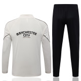 26-27 Man City Beige Half Pull Tracksuit #B26038(半拉链)