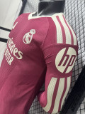 26-27 RMA Third Long Sleeve Player Version Soccer Jersey (长袖球员)