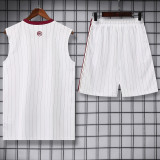 25-26 ARS White Tank top and shorts suit