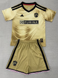 26-27 ST Louis City Away Kids Soccer Jersey (带章)