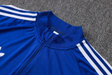 26-27 Argentina Fancy blue Half Pull Tracksuit #B26037(半拉链)