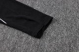 26-27 PSG Black Half Pull Tracksuit #B26033(半拉链)