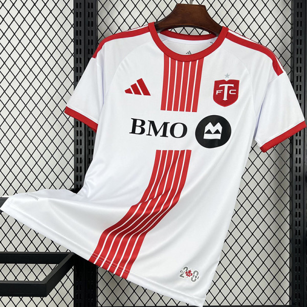 26-27 Toronto FC Away Fans Soccer Jersey (有袖口边)