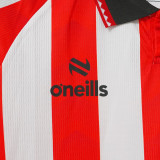 26-27 Derry City  Home Fans Soccer Jersey (全广告)