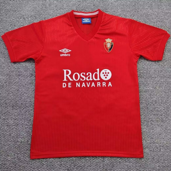1987-1988 Osasuna Home Retro Soccer Jersey