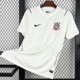 26-27 Corinthians Home Fans Soccer Jersey