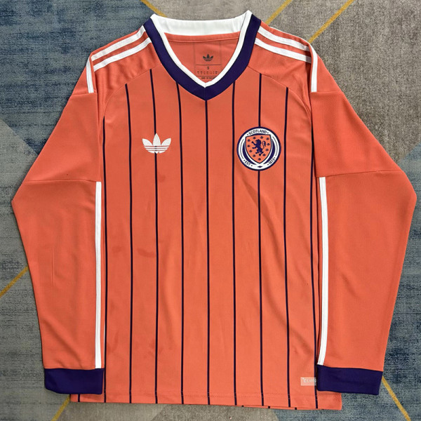 26-27 Scotland Away Long Sleeve Soccer Jersey (长袖)