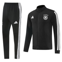 26-27 Germany Black Jacket Tracksuit #01