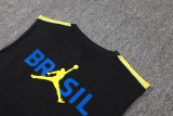26-27 Brazil Black Tank top and shorts suit #D26029