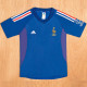 2002 France Home Retro Soccer Jersey