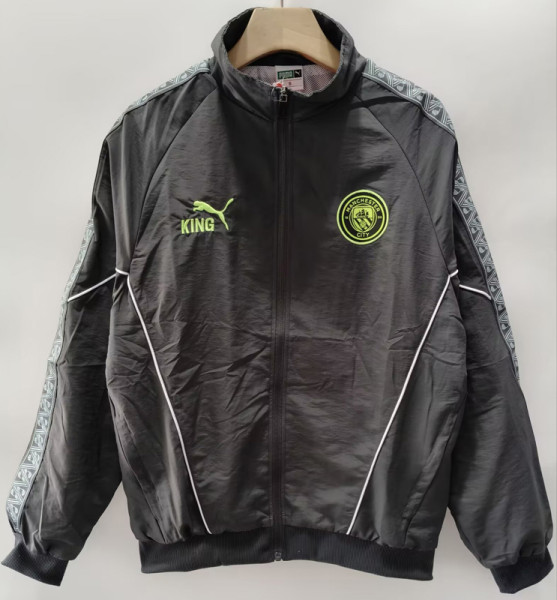 26-27 Man City Dark gray Windbreaker