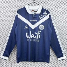 1996-1997 Bordeaux Home Long Sleeve Retro Soccer Jersey (长袖)