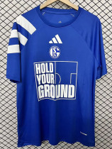2026 Schalke 04 Blue Special Edition  Fans Soccer Jersey