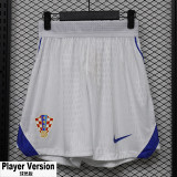 26-27 Croatia Home Player Version Shorts Pants(球员短裤)