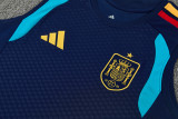 26-27 Spain Royal blue Tank top and shorts suit