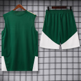 26-27 Italy Green Tank top and shorts suit