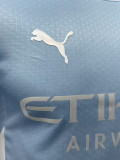 26-27 Man City Home Long Sleeve Player Version Soccer Jersey (长袖球员)