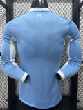 26-27 Man City Home Long Sleeve Player Version Soccer Jersey (长袖球员)
