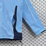 2003-2005 Celta Light blue Retro Windbreaker