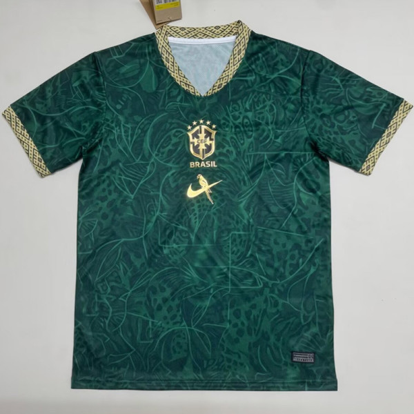 26-27 Brazil Green Special Edition Fans Soccer Jersey (小鹦鹉标 )